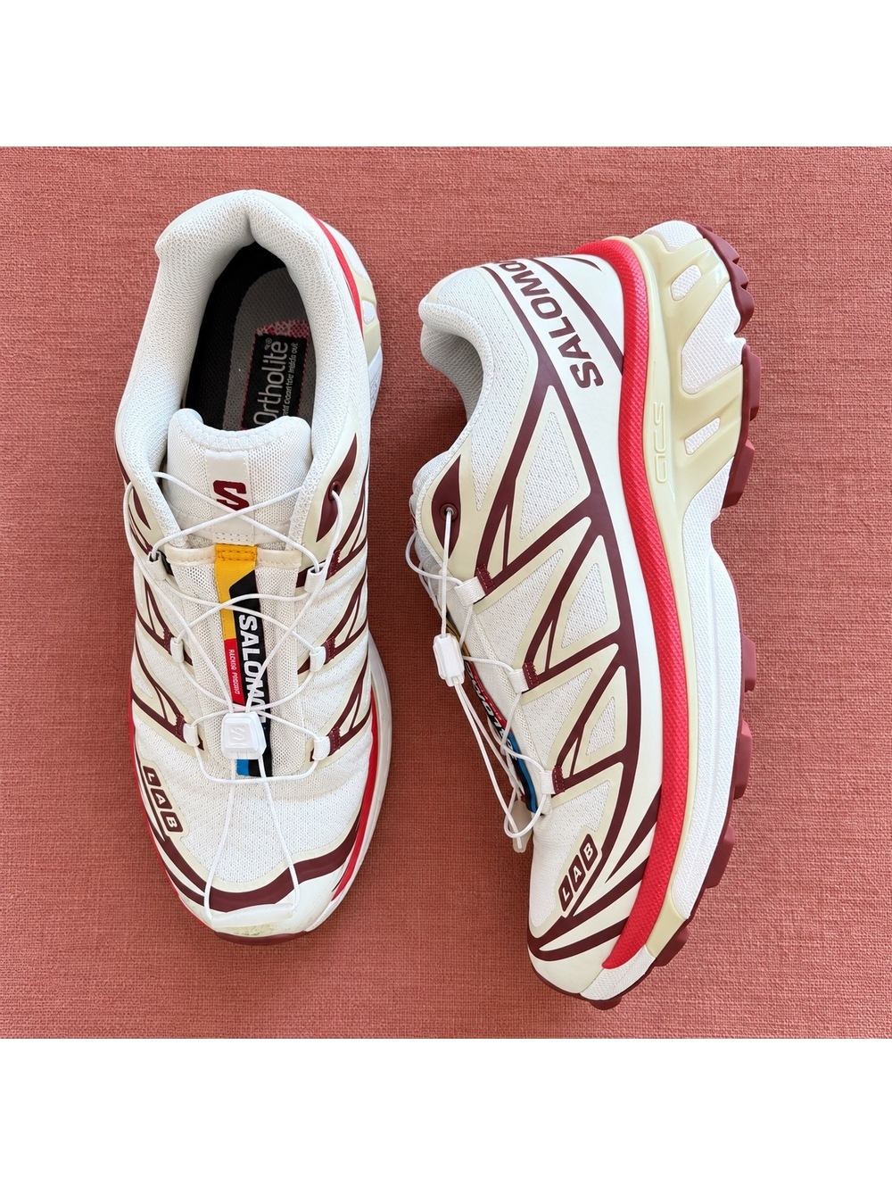 Salomon XT-6 'Vanilla Ice/Fired Brick' Men’s Us 10 women’s 11